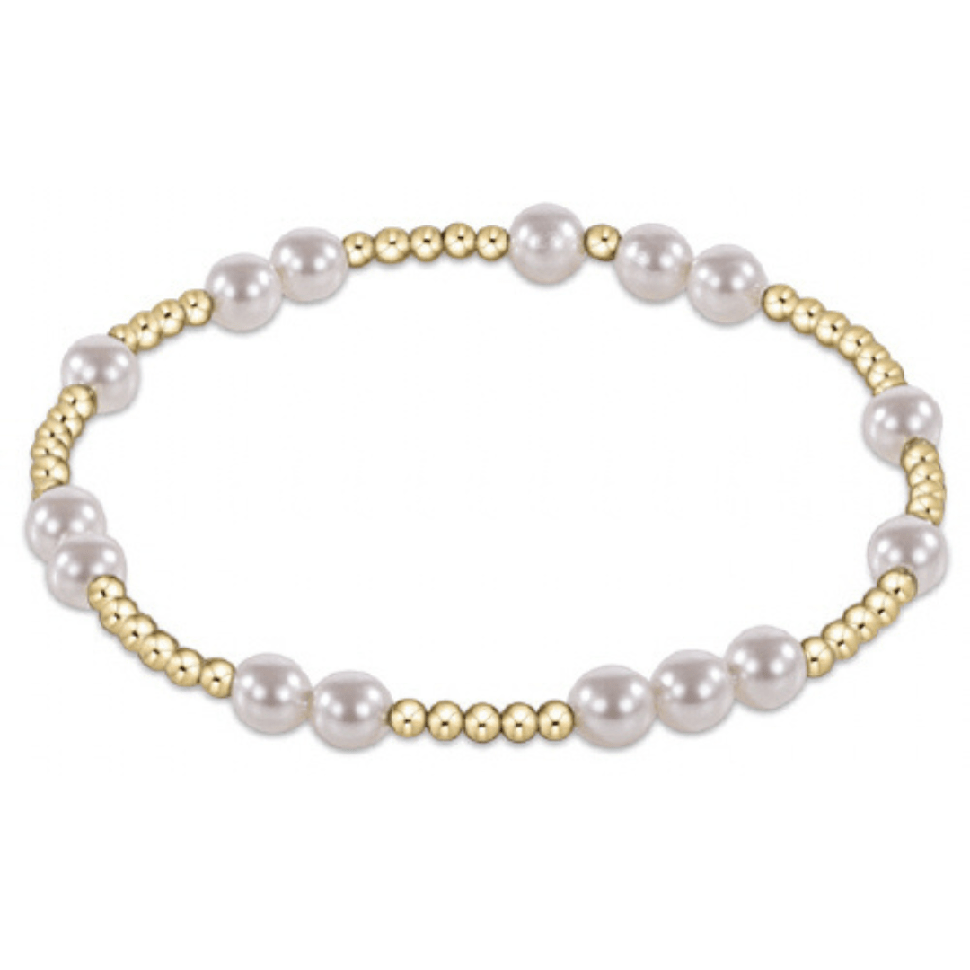 Enewton Extends Gold Hope Unwritten Pearl Bracelet - Enewton