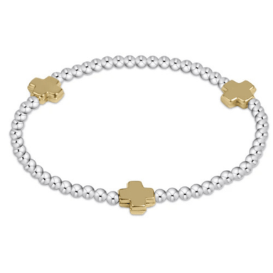 Enewton Extends Signature Cross Mixed Metal Bracelet - Enewton