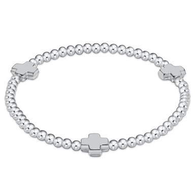Enewton Extends Sterling Signature Cross Bracelet - 3mm - Enewton