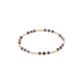 Enewton Gemstone Gold Joy Pattern 3mm Bead Bracelet - Amethyst - Enewton