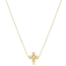 Enewton Gold Classic 4mm Beaded Signature Cross Necklace - Enewton