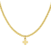 Enewton Gold Classic Beaded Necklace w/ Signature Cross Charm - 3mm - Enewton