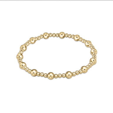 Enewton Gold Classic Sincerity Pattern Bead Bracelet - Enewton