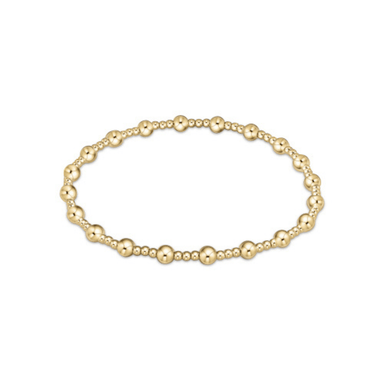 Enewton Gold Classic Sincerity Pattern Bead Bracelet - Enewton