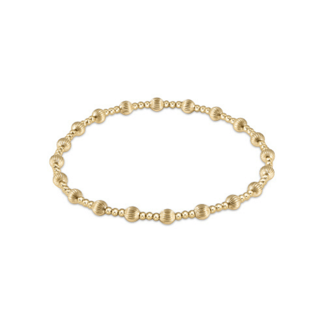 Enewton Gold Dignity Sincerity Pattern Bracelet - Enewton