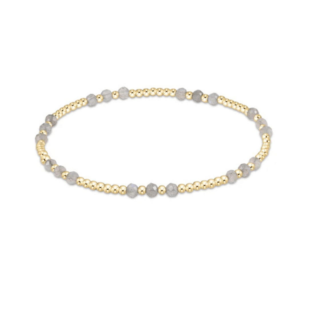 Enewton Gold Gemstone Joy Pattern Bracelet - 3mm - Enewton