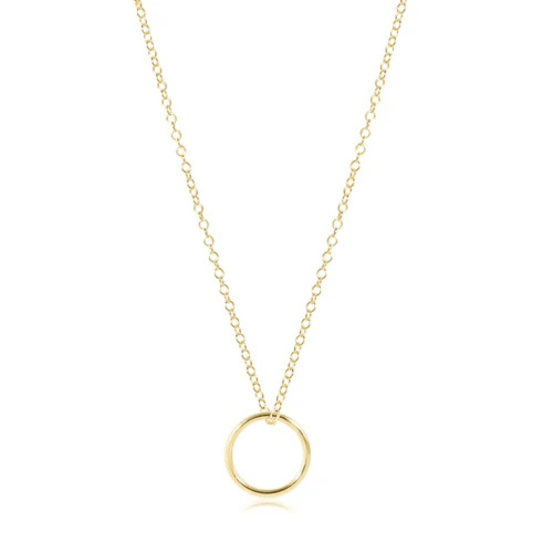 Enewton Gold Halo Charm Necklace - Enewton