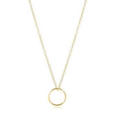 Enewton Gold Halo Charm Necklace - Enewton