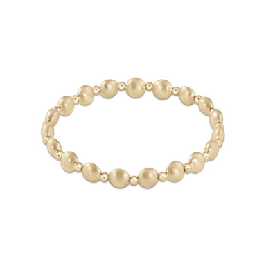 Enewton Gold Honesty Grateful Bead Bracelet - 6mm - Enewton