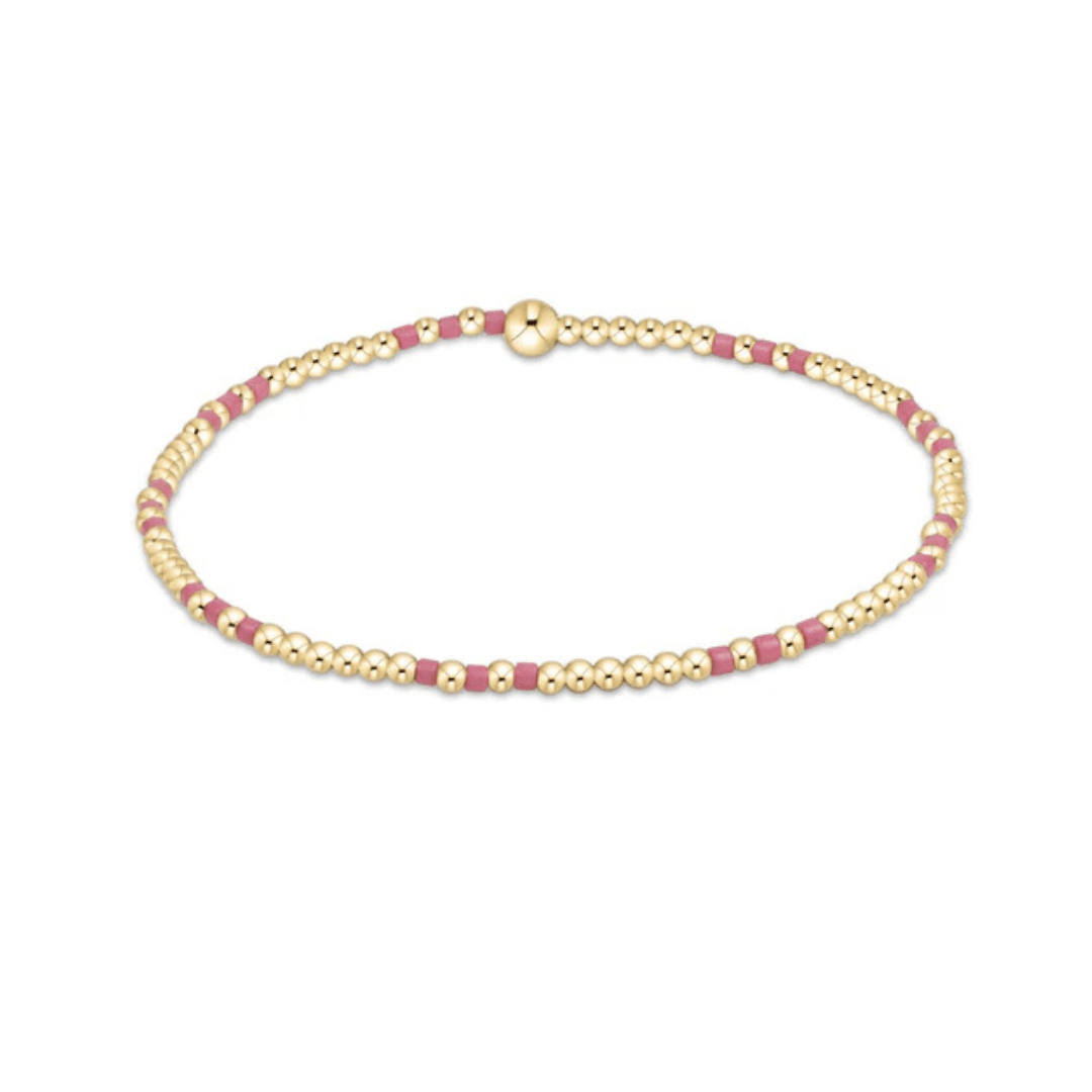 Enewton Gold Hope Joy Pattern Bracelet - 2mm - Enewton