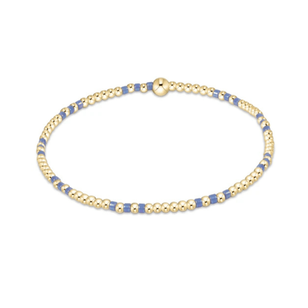 Enewton Gold Hope Joy Pattern Bracelet - 2mm - Enewton