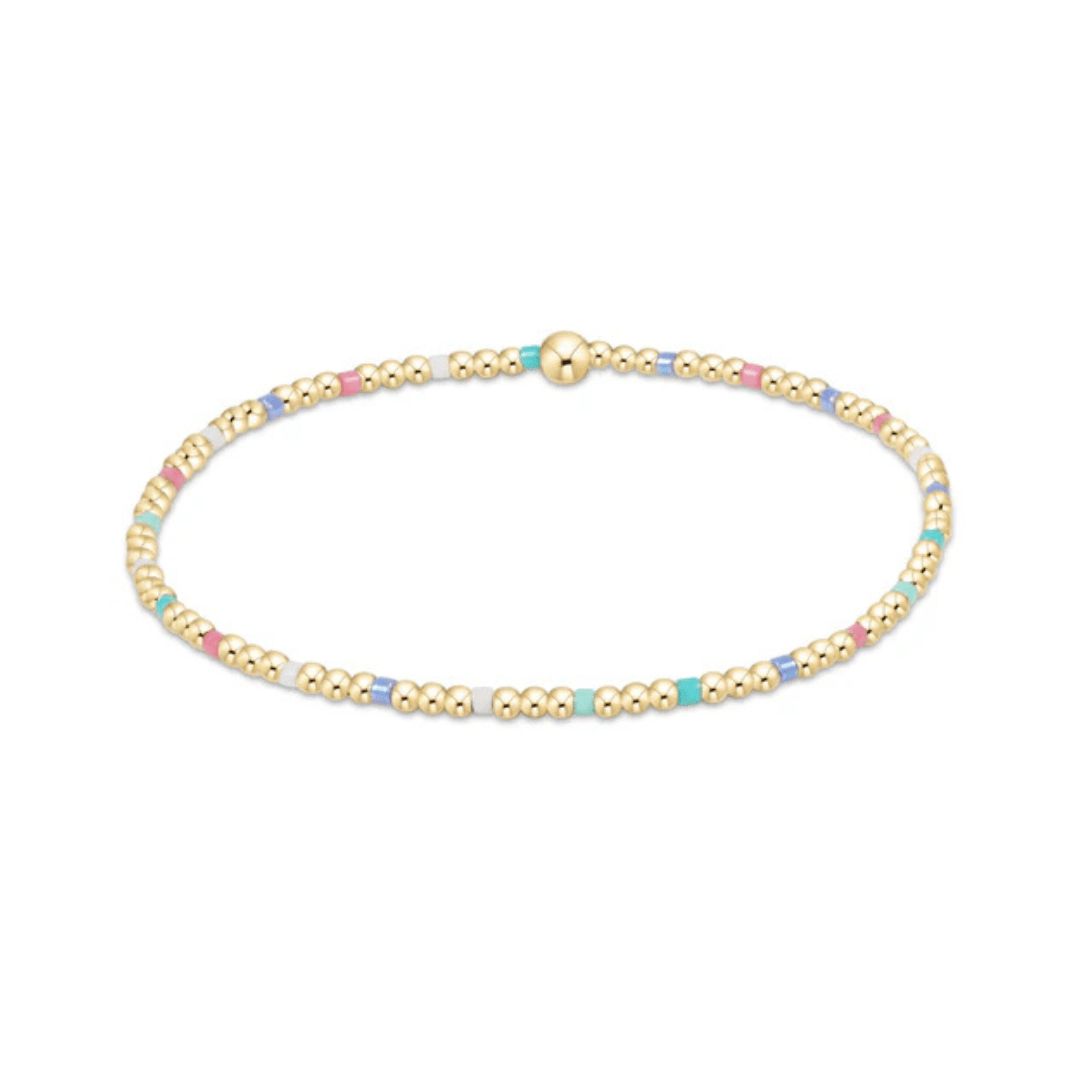 Enewton Gold Hope Sincerity Pattern Bracelet - 2mm - Enewton