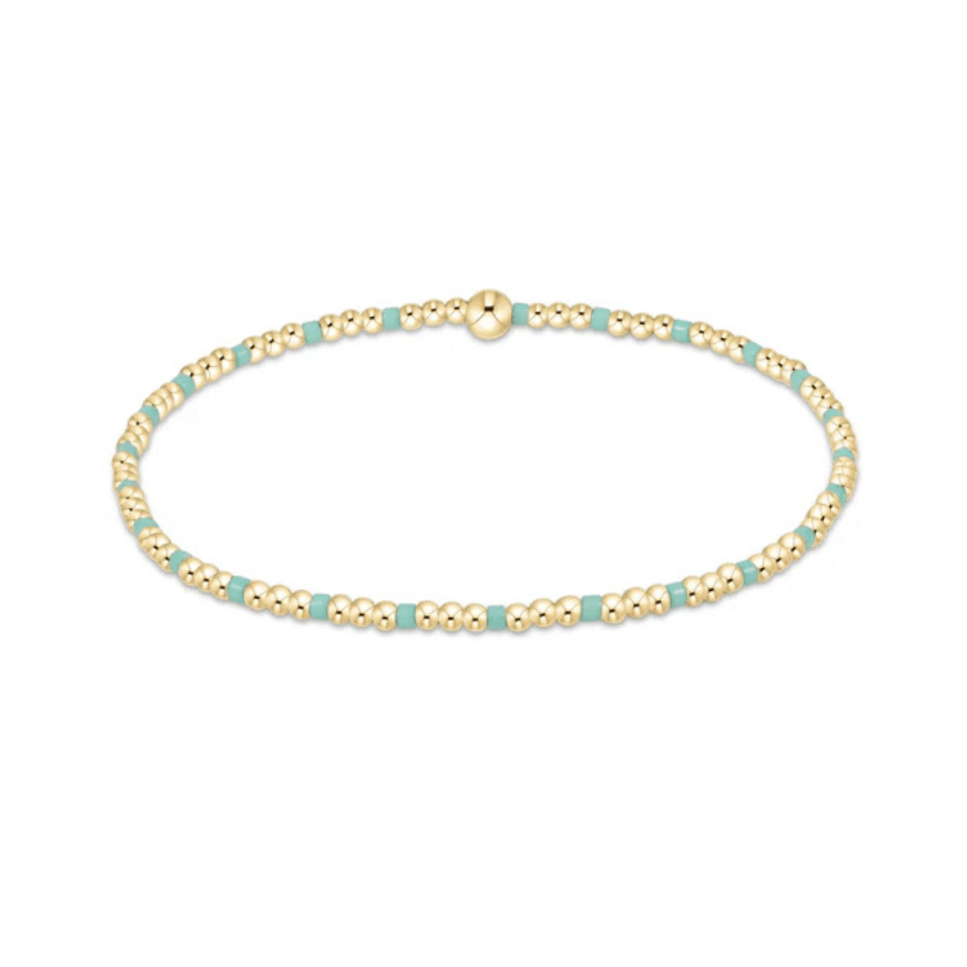 Enewton Gold Hope Sincerity Pattern Bracelet - 2mm - Enewton
