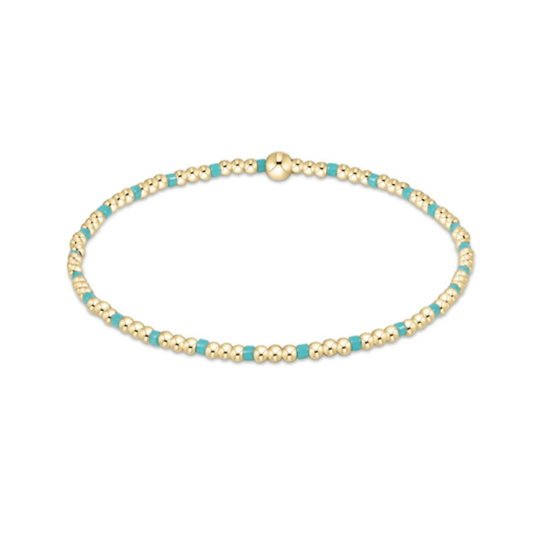 Enewton Gold Hope Sincerity Pattern Bracelet - 2mm - Enewton