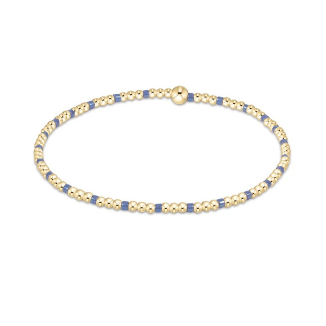 Enewton Gold Hope Sincerity Pattern Bracelet - 2mm - Enewton