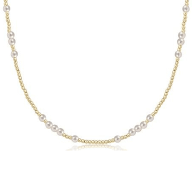 Enewton Gold Hope Unwritten Choker - Pearl - Enewton