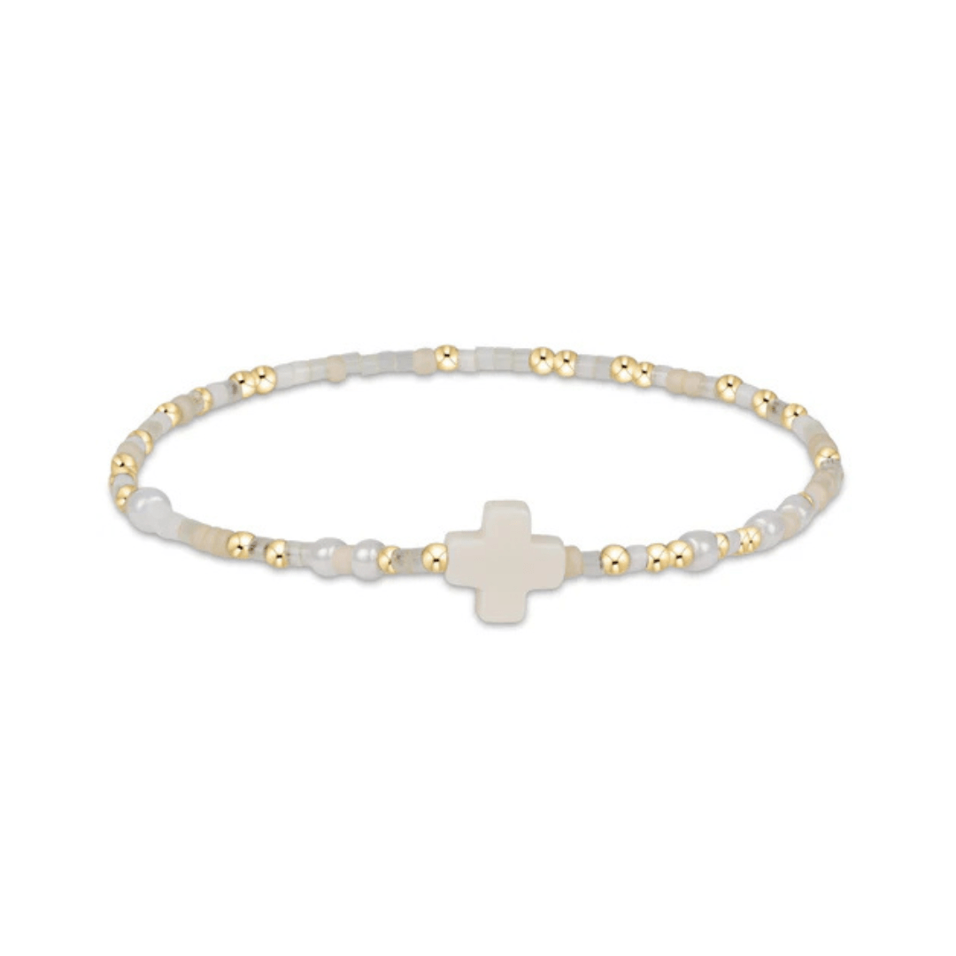 Enewton Gold Hope Unwritten Signature Cross Bracelet - Enewton