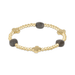 Enewton Gold Signature Cross Admire Pattern Bracelet - 3mm - Enewton
