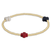 Enewton Gold Signature Cross Bracelet - 2mm - Firecracker - Enewton