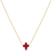 Enewton Gold Small Signature Cross Necklace - Enewton