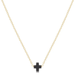 Enewton Gold Small Signature Cross Necklace - Enewton