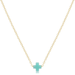Enewton Gold Small Signature Cross Necklace - Enewton