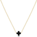 Enewton Gold Small Signature Cross Necklace - Enewton