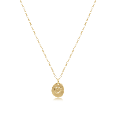 Enewton Inspire Love Gold Charm Necklace - Enewton