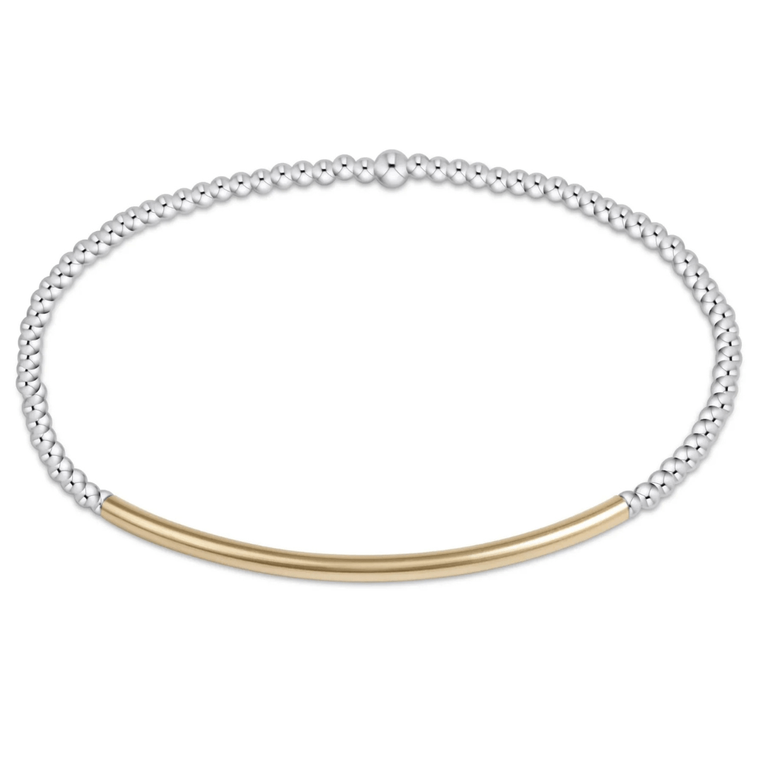 Enewton Mixed Metal Classic Bliss Bar Bracelet - 2mm - Enewton