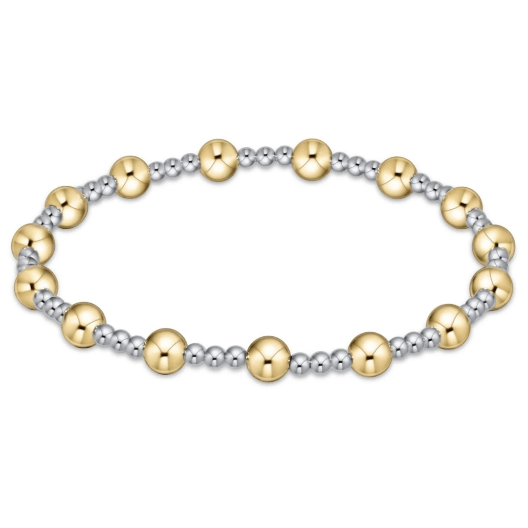 Enewton Mixed Metal Classic Sincerity Pattern Bracelet - Enewton