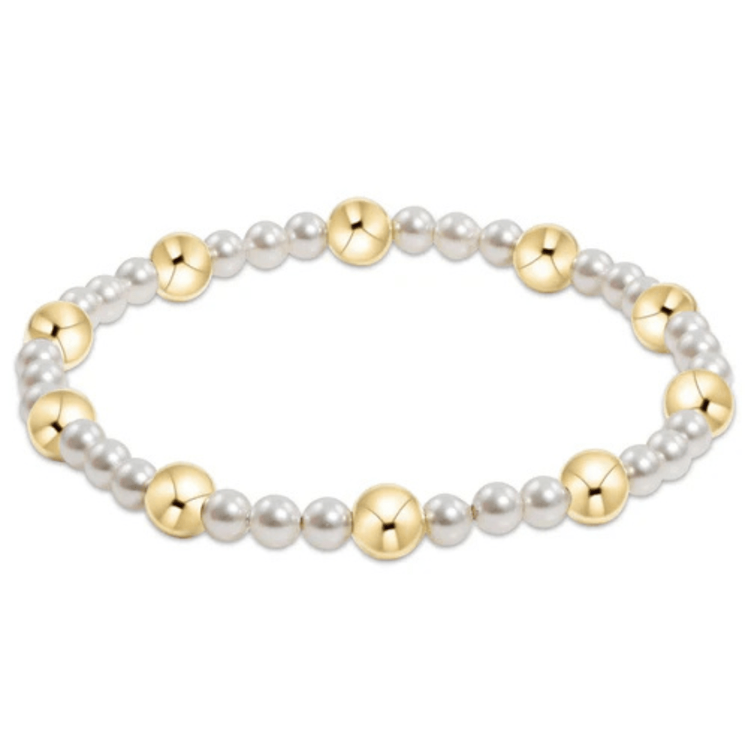 Enewton Pearl Sincerity Pattern Bracelet - 4mm/6mm - Enewton