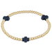 Enewton Signature Cross Gold Pattern 3mm Bracelet - Enewton