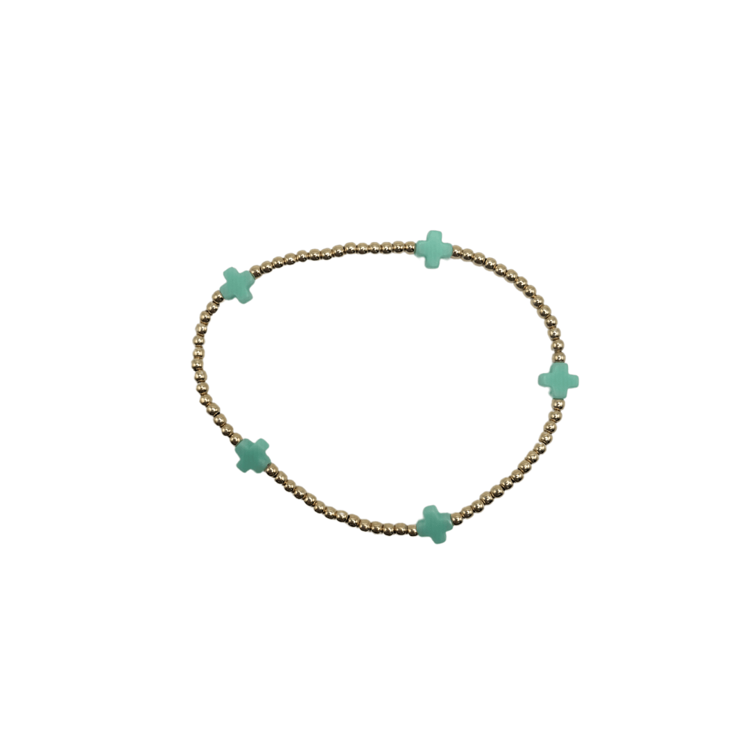 Enewton Signature Cross Small Pattern Bracelet - Enewton