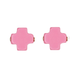 Enewton Signature Cross Stud - Bright Pink - Enewton