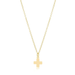 Enewton Signature Gold Cross Charm Necklace - Enewton