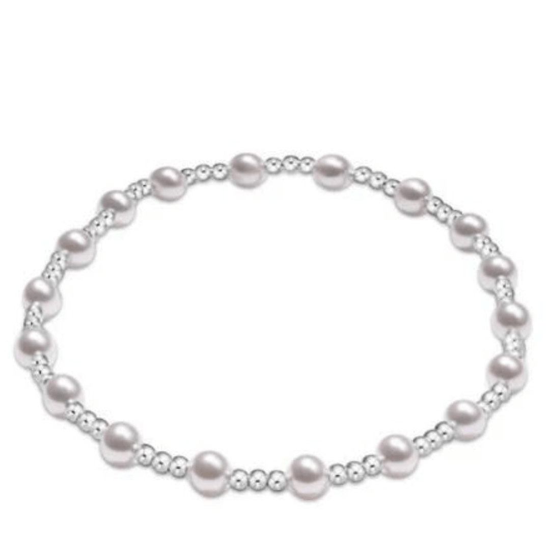 Enewton Sterling Classic Sincerity Pearl Bead Bracelet - 4mm - Enewton