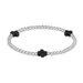 Enewton Sterling Signature Cross Pattern 3mm Bead Bracelet - Enewton
