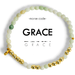 Ethic Goods Gold Morse Code Bracelet - Grace - Ethic Goods