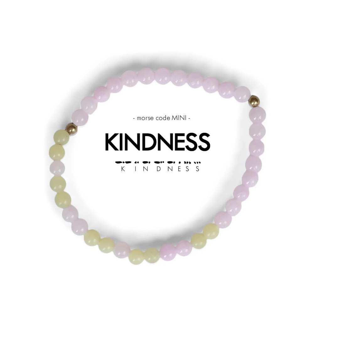 Ethic Goods Mini Morse Code Bracelet - Kindness - Ethic Goods