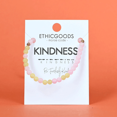 Ethic Goods Mini Morse Code Bracelet - Kindness - Ethic Goods