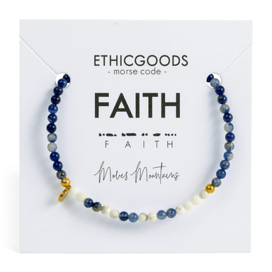 Ethic Goods Morse Code Bracelet - Faith - Ethic Goods
