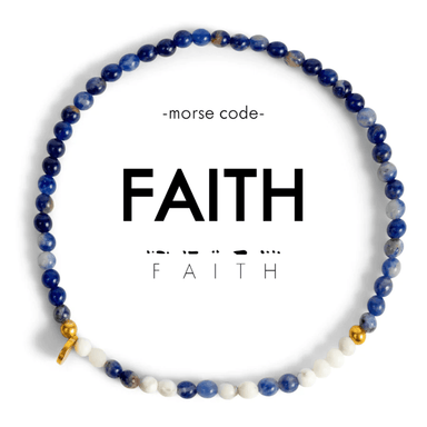 Ethic Goods Morse Code Bracelet - Faith - Ethic Goods