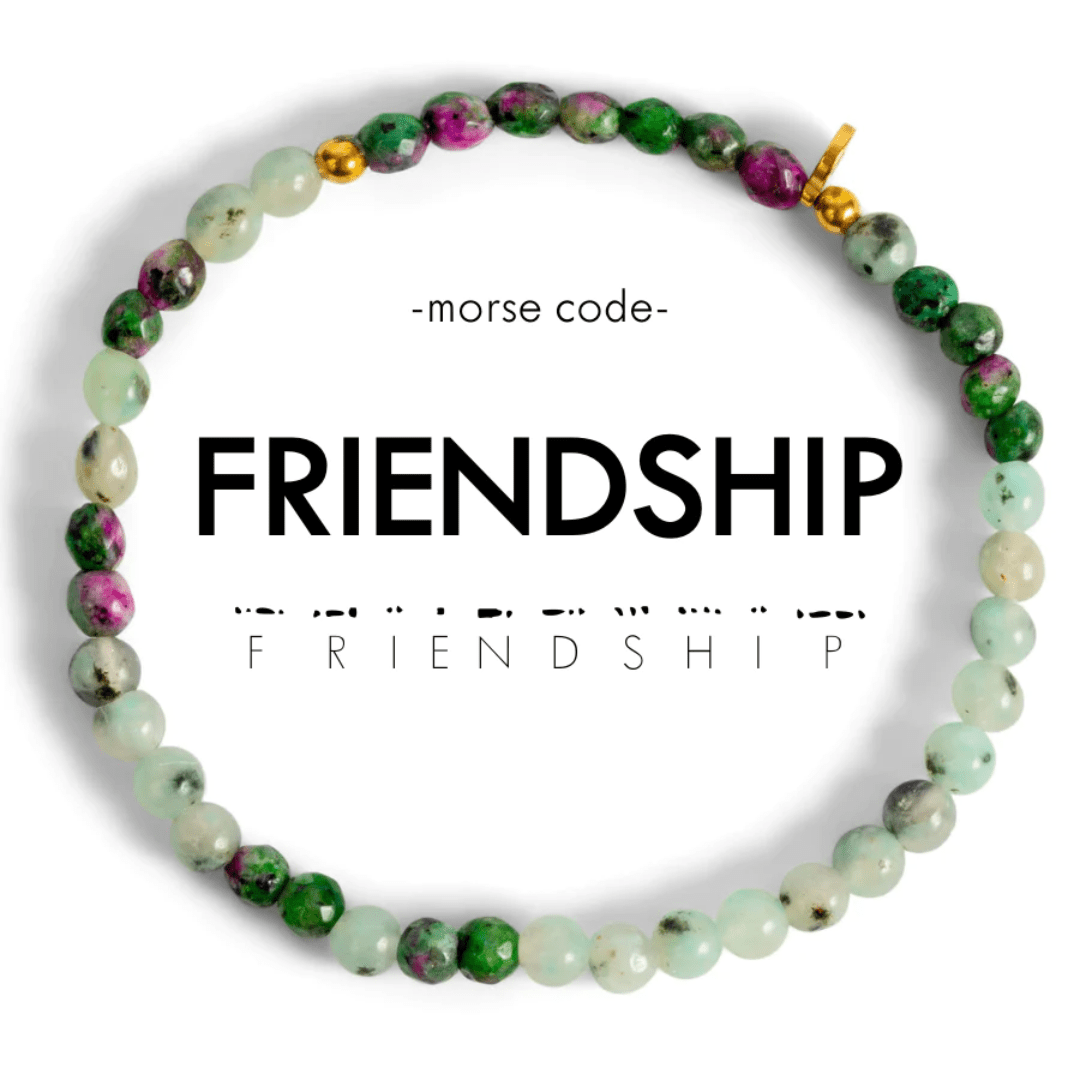 Ethic Goods Morse Code Bracelet - Friendship - Ethic Goods