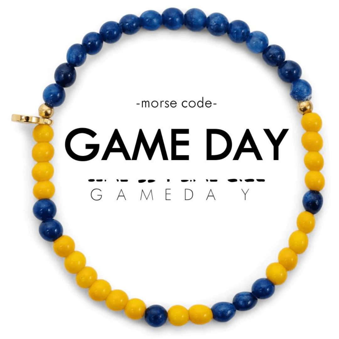 Ethic Goods Morse Code Bracelet - Game Day - Ethic Goods