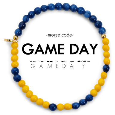 Ethic Goods Morse Code Bracelet - Game Day - Ethic Goods