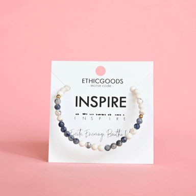 Ethic Goods Morse Code Bracelet - Inspire - Ethic Goods