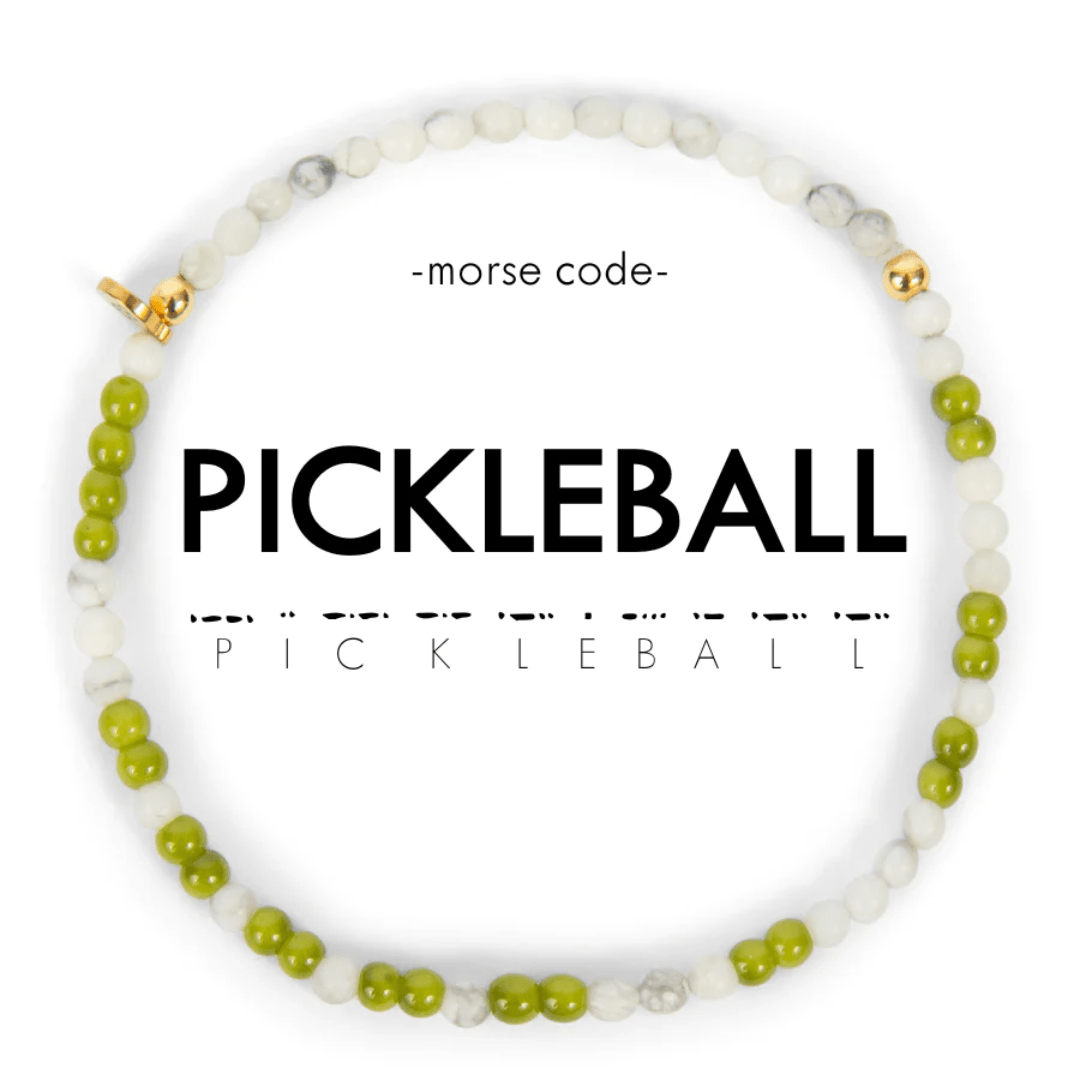 Ethic Goods Morse Code Bracelet - Pickleball - Ethic Goods
