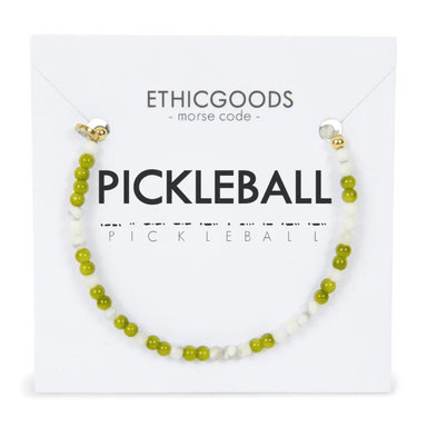 Ethic Goods Morse Code Bracelet - Pickleball - Ethic Goods