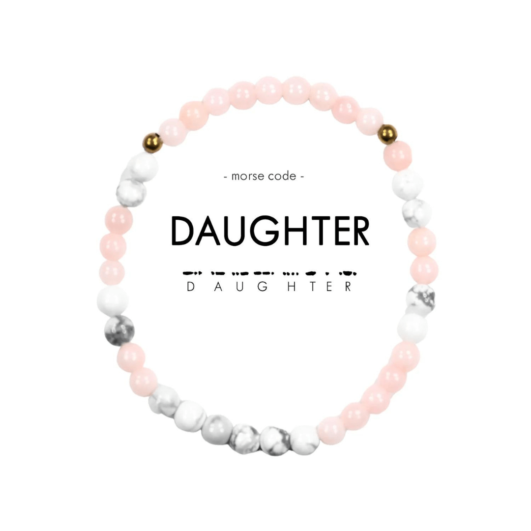 Ethic Goods Morse Code Bracelet Set - Mother & Mini Daughter - Ethic Goods