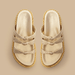 Farm Rio Gold Knot Slide Sandal - Farm Rio